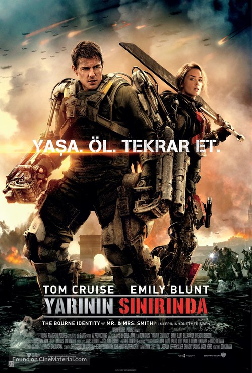Edge of Tomorrow - Turkish Movie Poster
