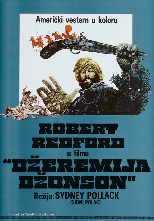 Jeremiah Johnson - Yugoslav Movie Poster