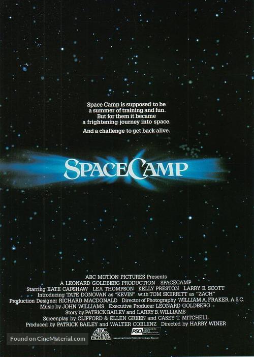 SpaceCamp - Movie Poster
