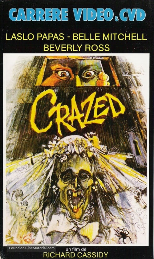 Crazed - French VHS movie cover