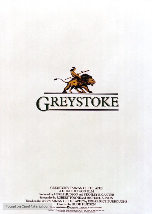Greystoke - Movie Poster
