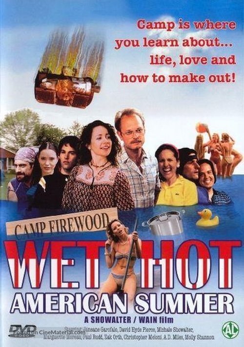 Wet Hot American Summer - Dutch DVD movie cover
