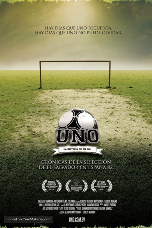 Uno, la historia de un gol - Colombian Movie Poster