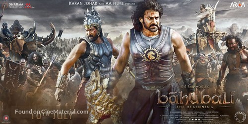 Baahubali: The Beginning - Indian Movie Poster