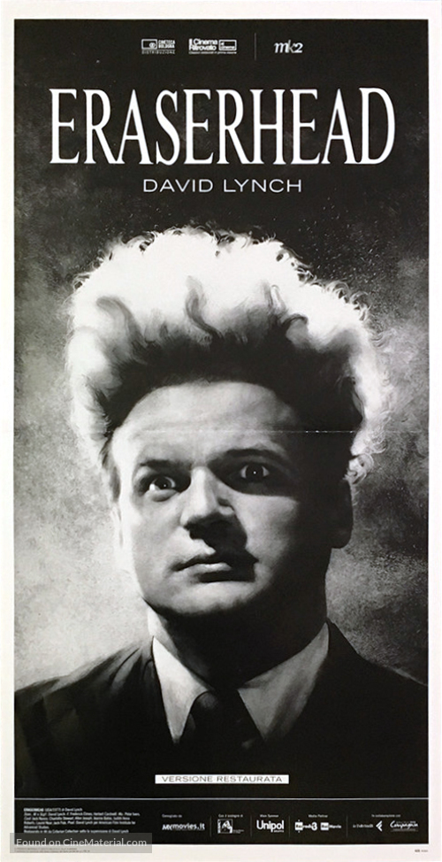 Eraserhead - Italian Movie Poster