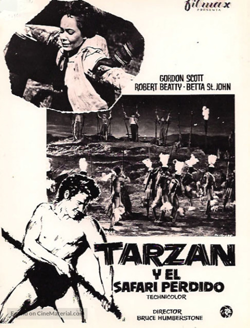 Tarzan and the Lost Safari - Argentinian poster