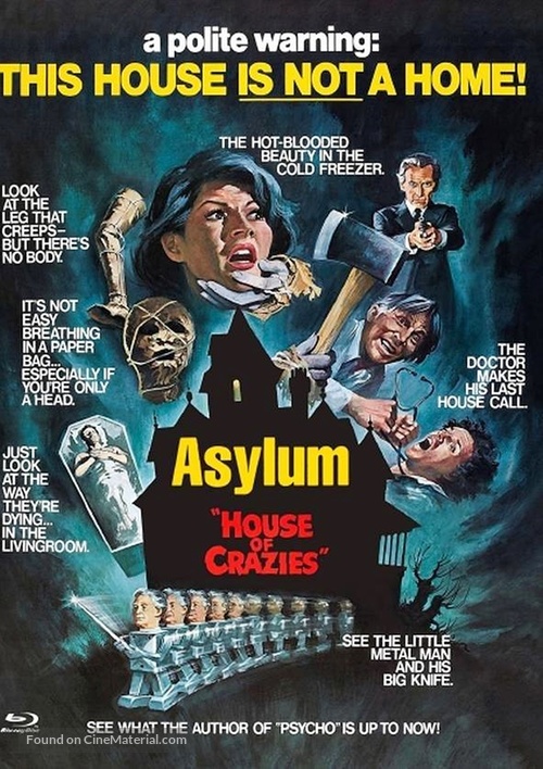 Asylum - German Blu-Ray movie cover