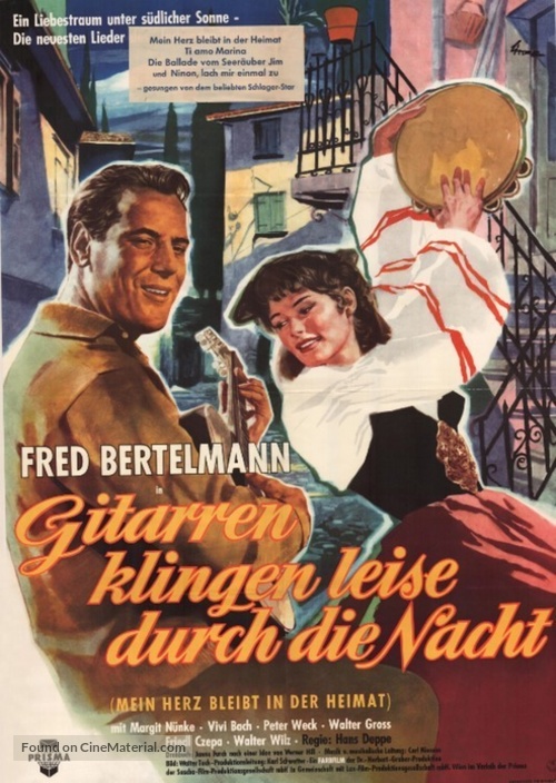 Gitarren klingen leise durch die Nacht - German Movie Poster