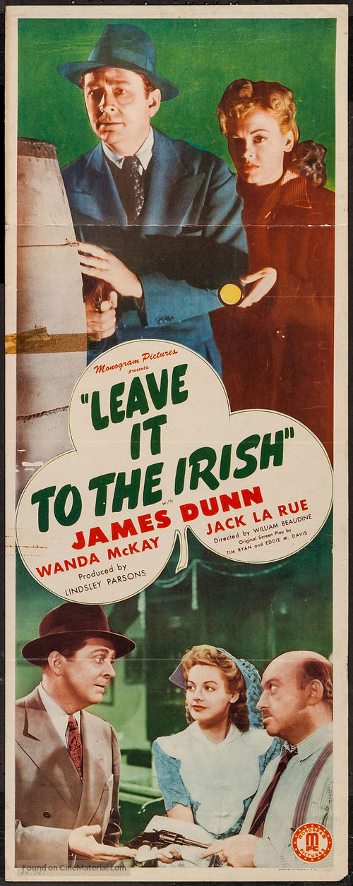 Leave It to the Irish - Movie Poster