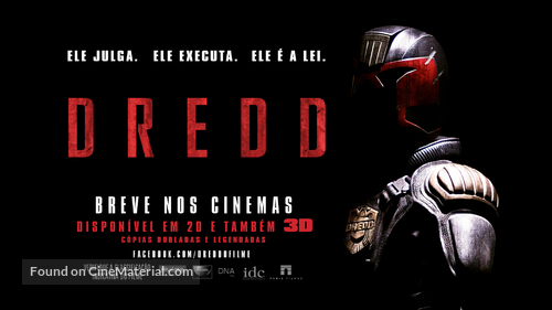 Dredd - Brazilian Movie Poster
