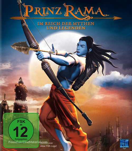 Ramayana: The Epic - German Blu-Ray movie cover