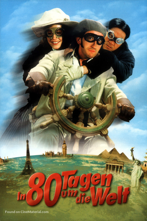 Around The World In 80 Days - German Movie Poster