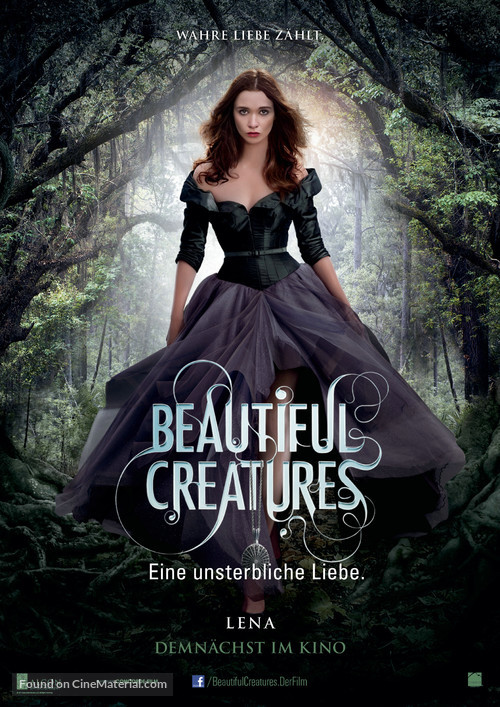 Beautiful Creatures - German Movie Poster