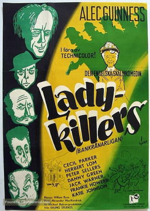 The Ladykillers - Swedish Movie Poster