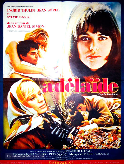 Ad&eacute;la&iuml;de - French Movie Poster