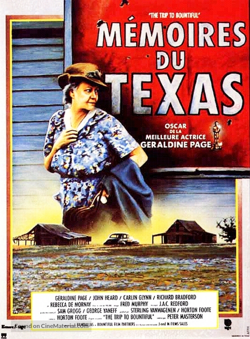 The Trip to Bountiful - French Movie Poster
