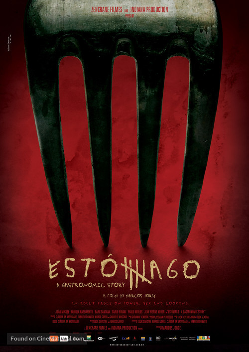 Est&ocirc;mago - Brazilian Movie Poster