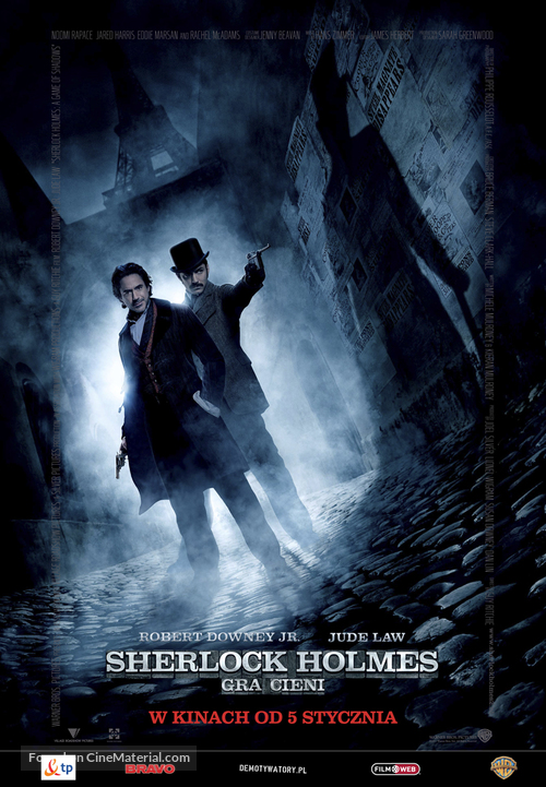 Sherlock Holmes: A Game of Shadows - Polish Movie Poster