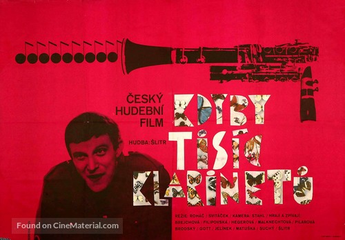 Kdyby tis&iacute;c klarinetu - Czech Movie Poster