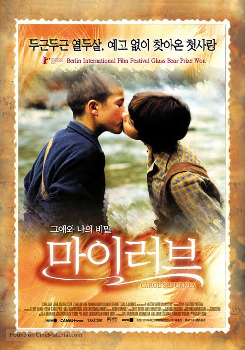 El viaje de Carol - South Korean Movie Poster