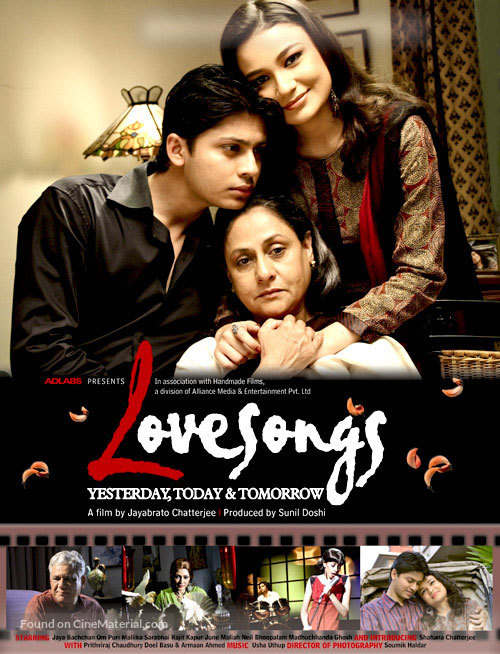 Lovesongs: Yesterday, Today &amp; Tomorrow - Indian Movie Poster