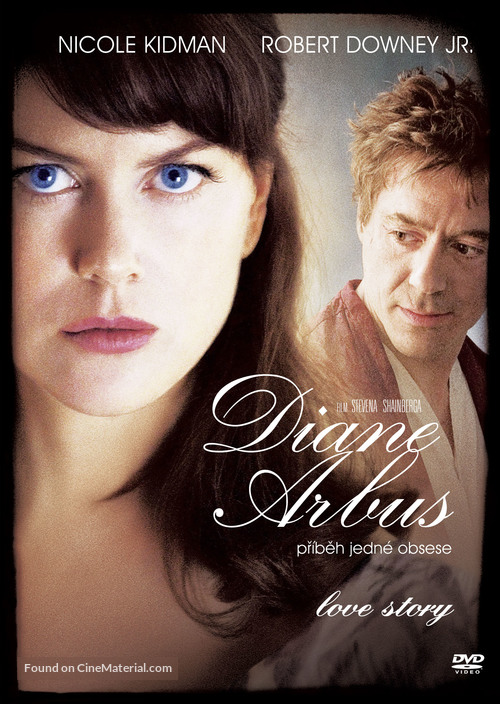 Fur: An Imaginary Portrait of Diane Arbus - Czech DVD movie cover