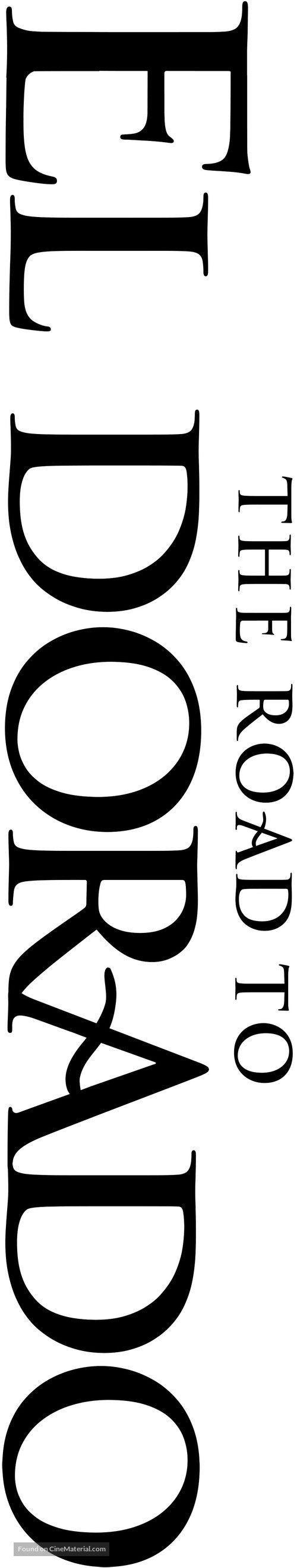 The Road to El Dorado - Logo