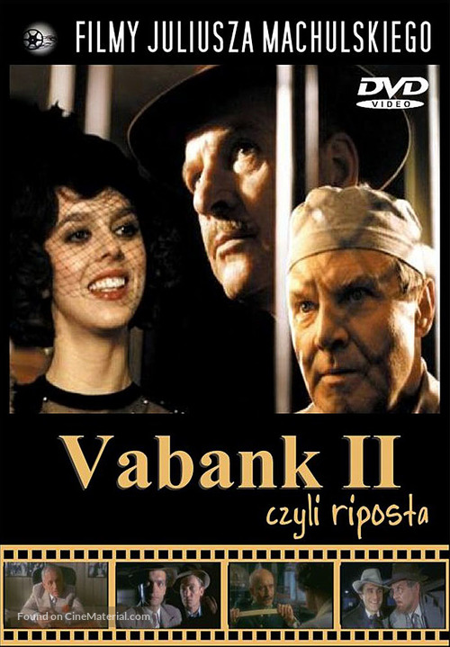 Vabank II, czyli riposta - Polish DVD movie cover