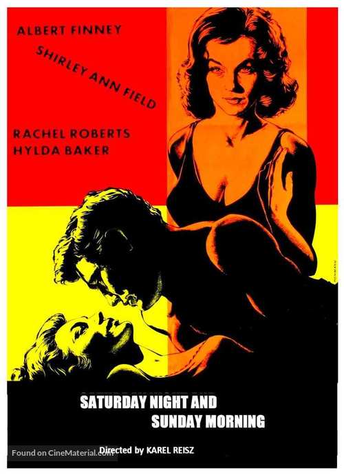 Saturday Night and Sunday Morning - DVD movie cover
