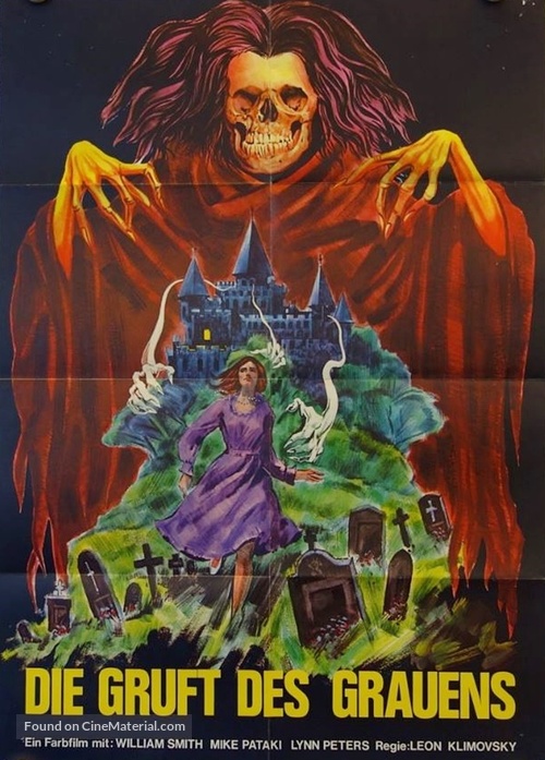 Grave of the Vampire - German Movie Poster