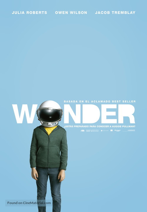 Wonder - Spanish Movie Poster