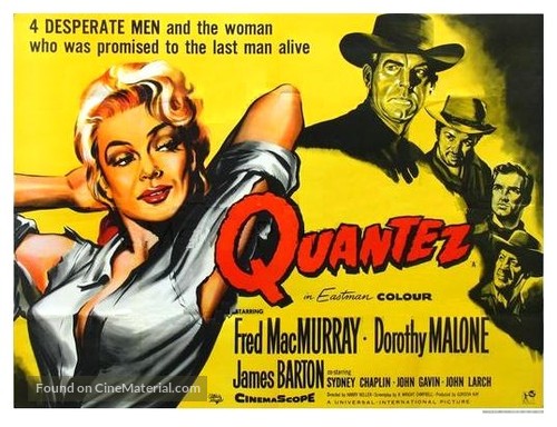 Quantez - British Movie Poster