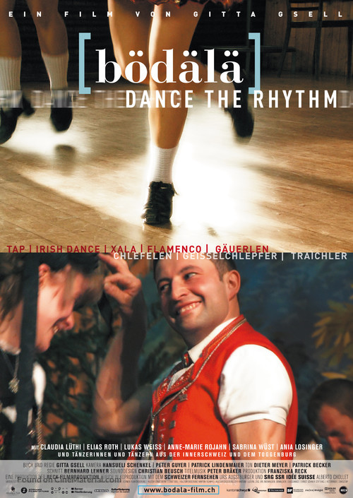 B&ouml;d&auml;l&auml; - Dance the Rhythm - Swiss Movie Poster