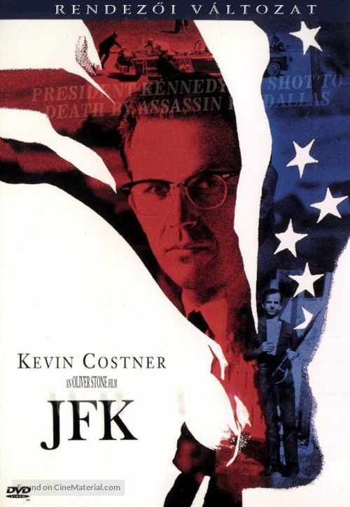 JFK - Hungarian DVD movie cover