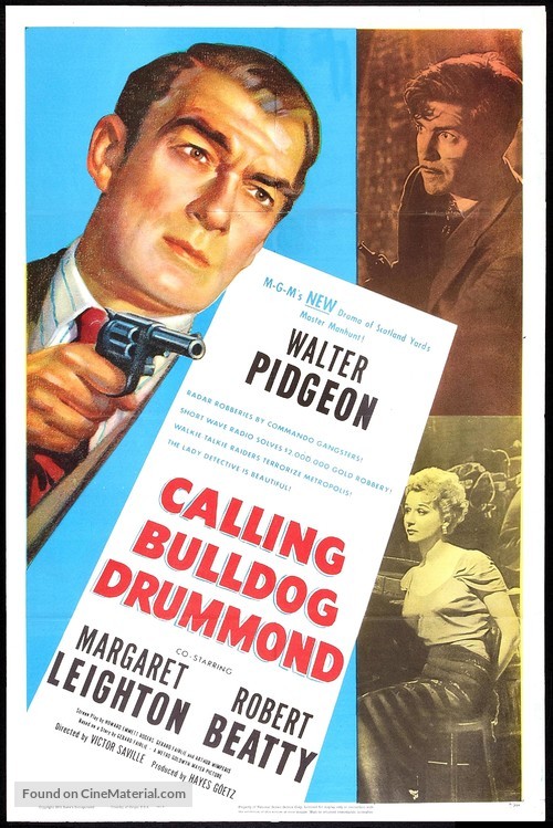 Calling Bulldog Drummond - Movie Poster