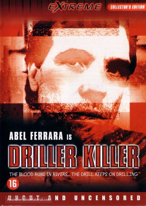The Driller Killer - Dutch Movie Cover