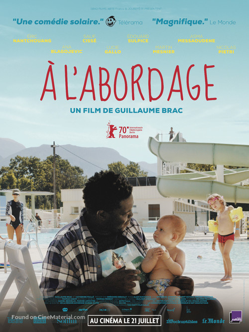 &Agrave; l&#039;abordage - French Movie Poster