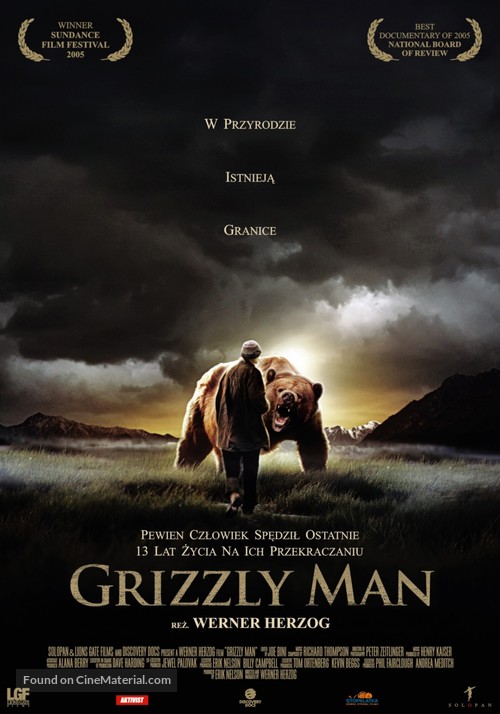 Grizzly Man - Polish Movie Poster