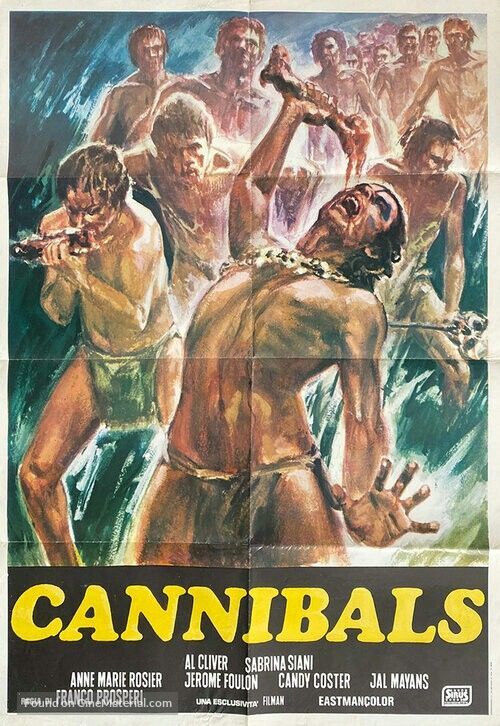 Mondo cannibale - Italian Movie Poster