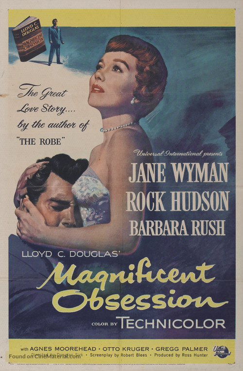 Magnificent Obsession - Movie Poster