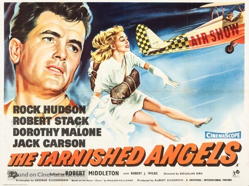 The Tarnished Angels - British Movie Poster