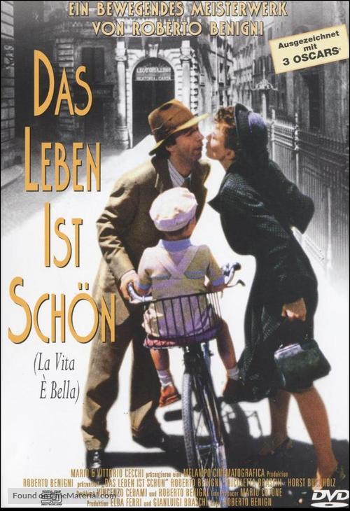 La vita &egrave; bella - German DVD movie cover