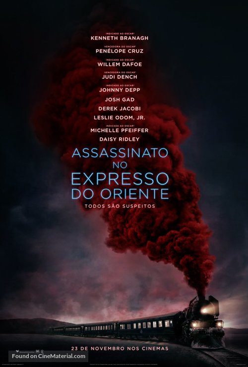 Murder on the Orient Express - Brazilian Movie Poster