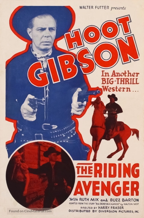 The Riding Avenger - Movie Poster