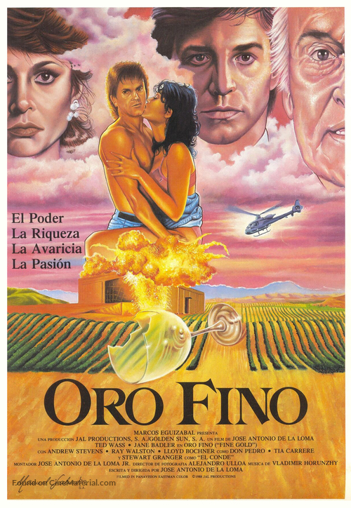 Oro fino - Spanish Movie Poster