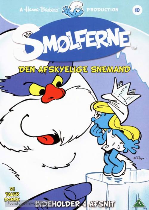 &quot;Smurfs&quot; - Danish DVD movie cover