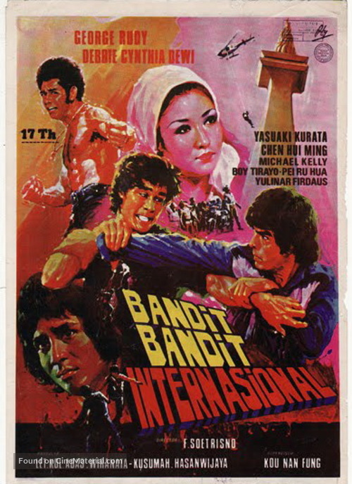 Bandit-bandit internasional - Indonesian Movie Poster