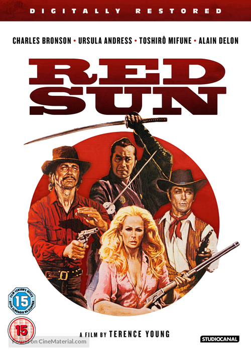 Soleil rouge - British DVD movie cover