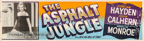 The Asphalt Jungle - Re-release movie poster