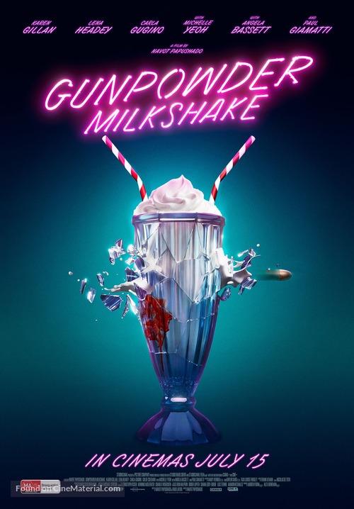 Gunpowder Milkshake - Australian Movie Poster